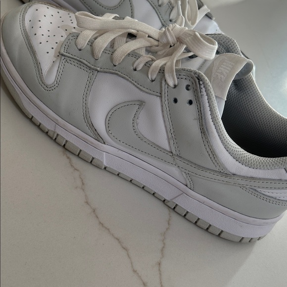 Nike White and Gray Dunks - Picture 3 of 4